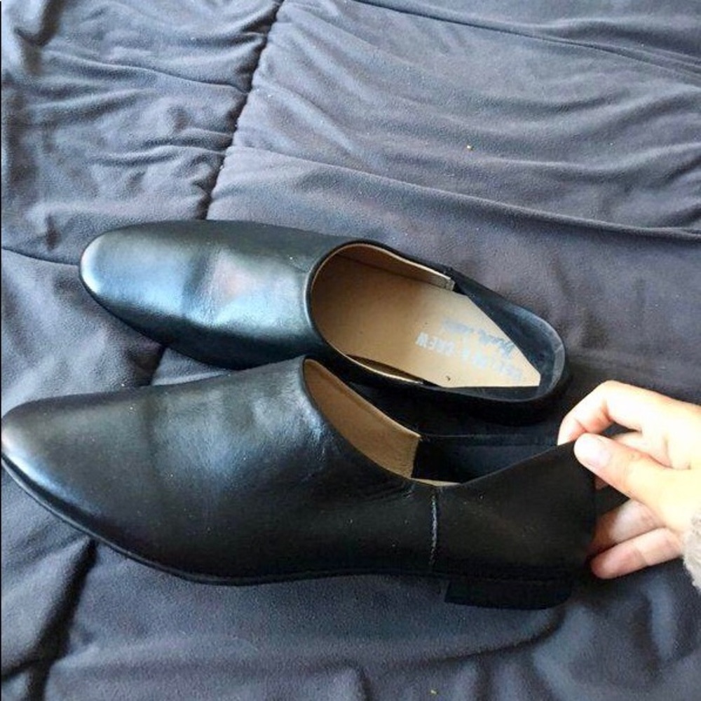 Plenty Black Loafers Chelsea Crew Label